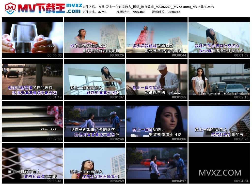 方圆-爱上一个有家的人_国语_流行歌曲_MA202297